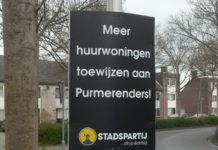 Eerste nieuwbouw opgeleverd in Wheermolen-Oost Tekstbord-huurwoningen