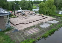Uitbreiding Leeghwaterbad goed op weg